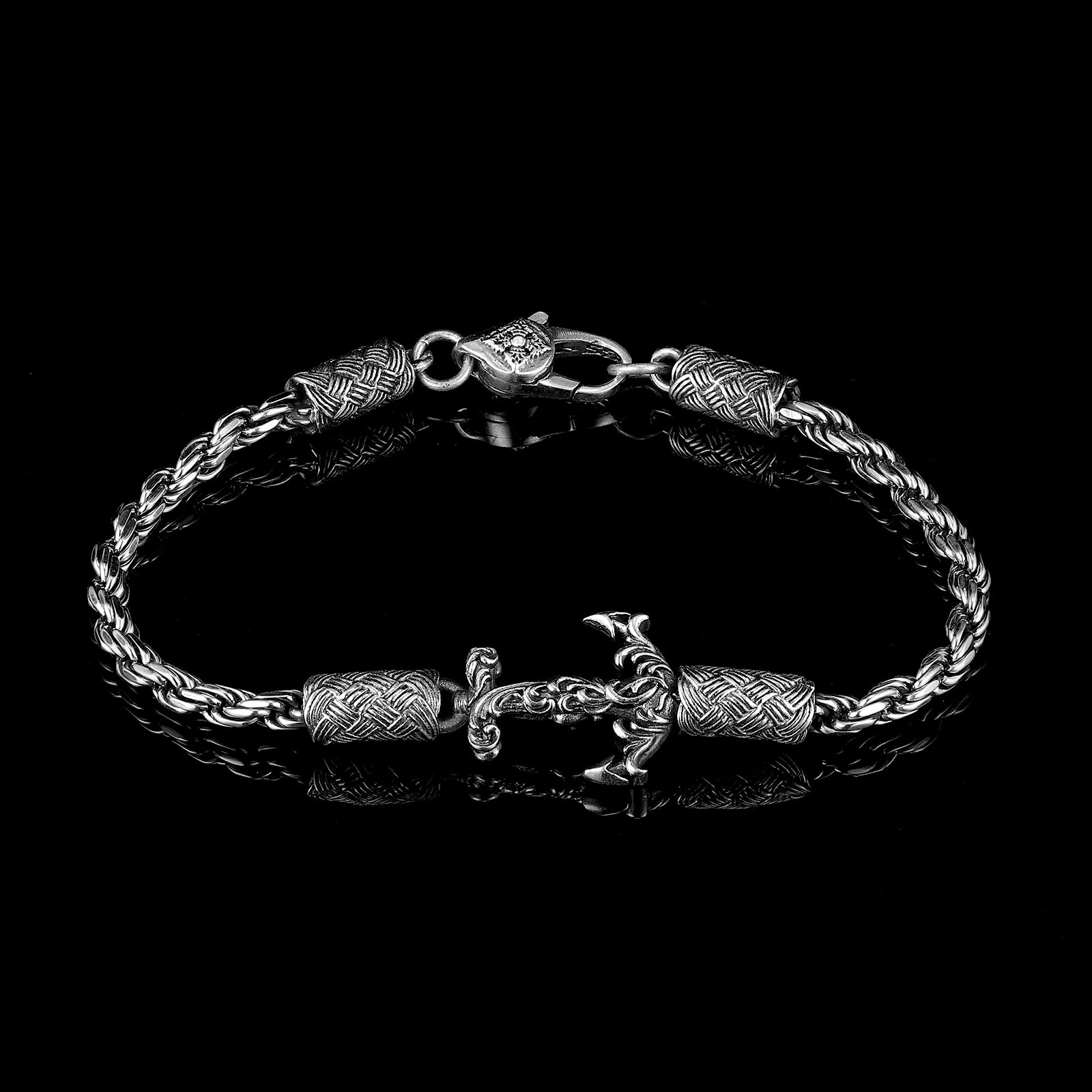 ANCHOR OF ETERNITY. - 925 STERLING SILVER