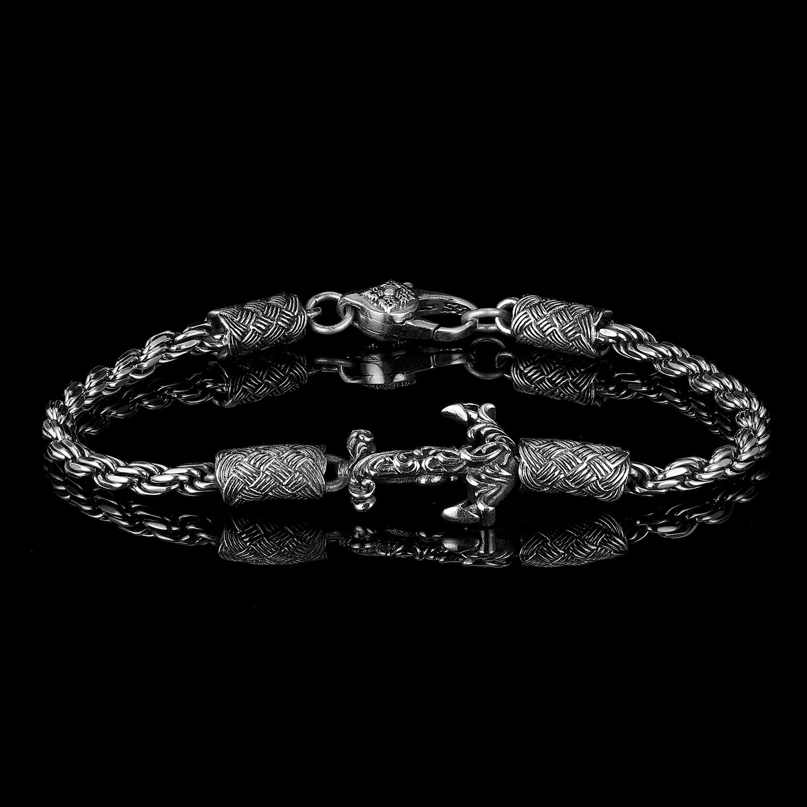 ANCHOR OF ETERNITY. - 925 STERLING SILVER