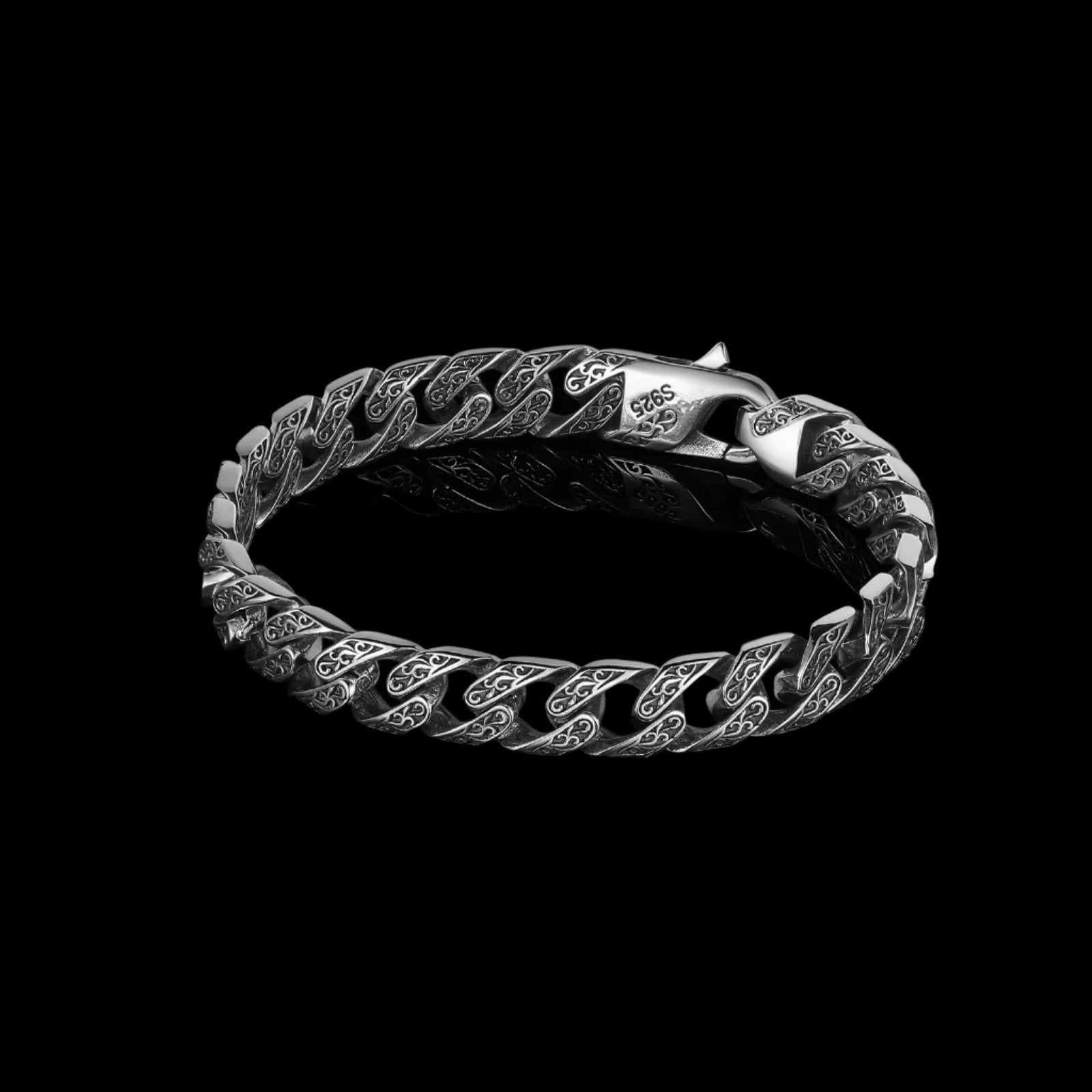 ANCIENT CUBAN. - 925 STERLING SILVER