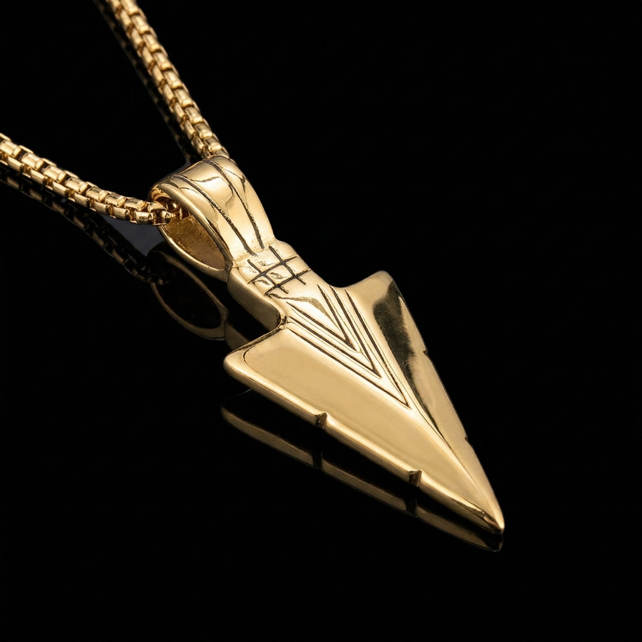 ARROW. - GOLD