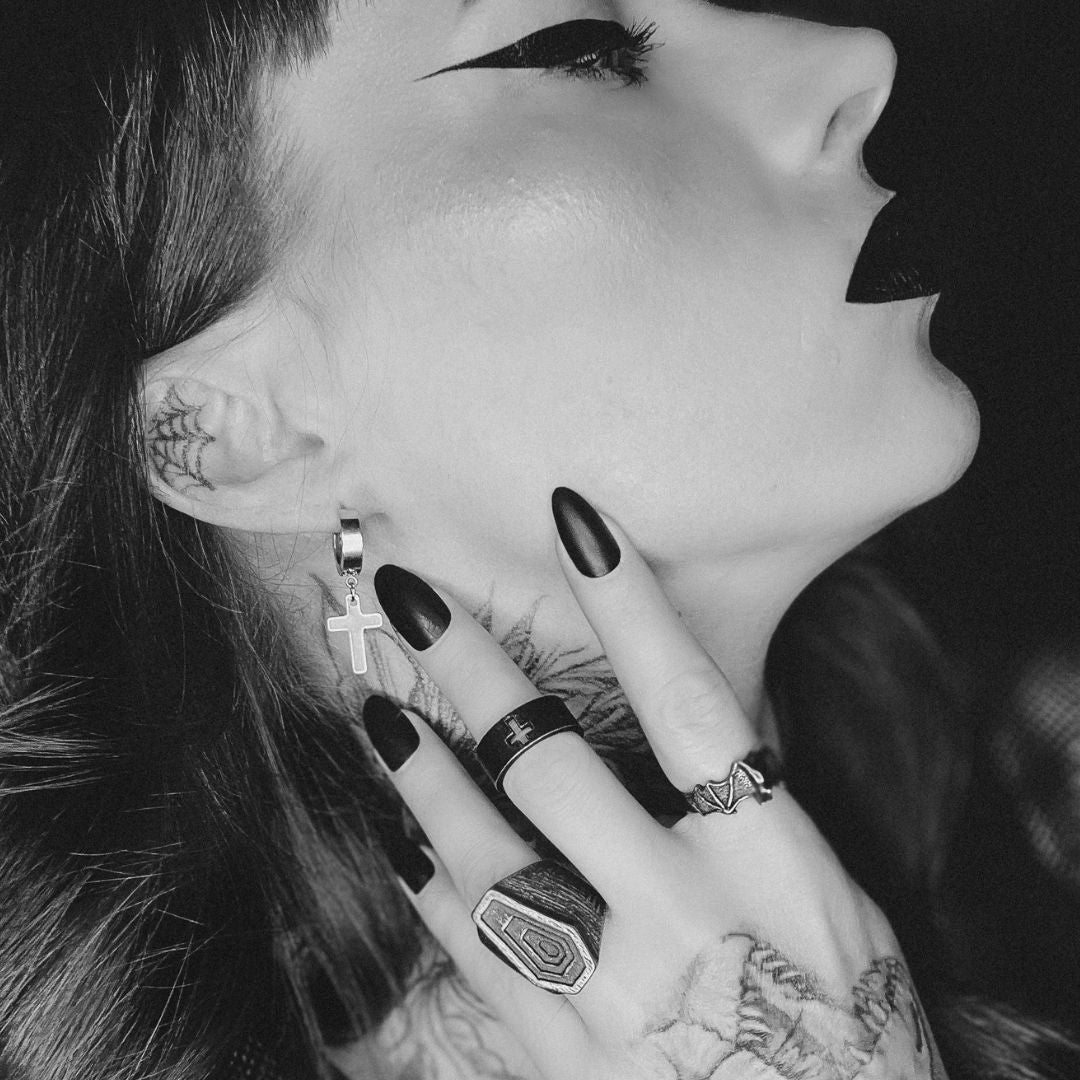 BLACKED CROSS.