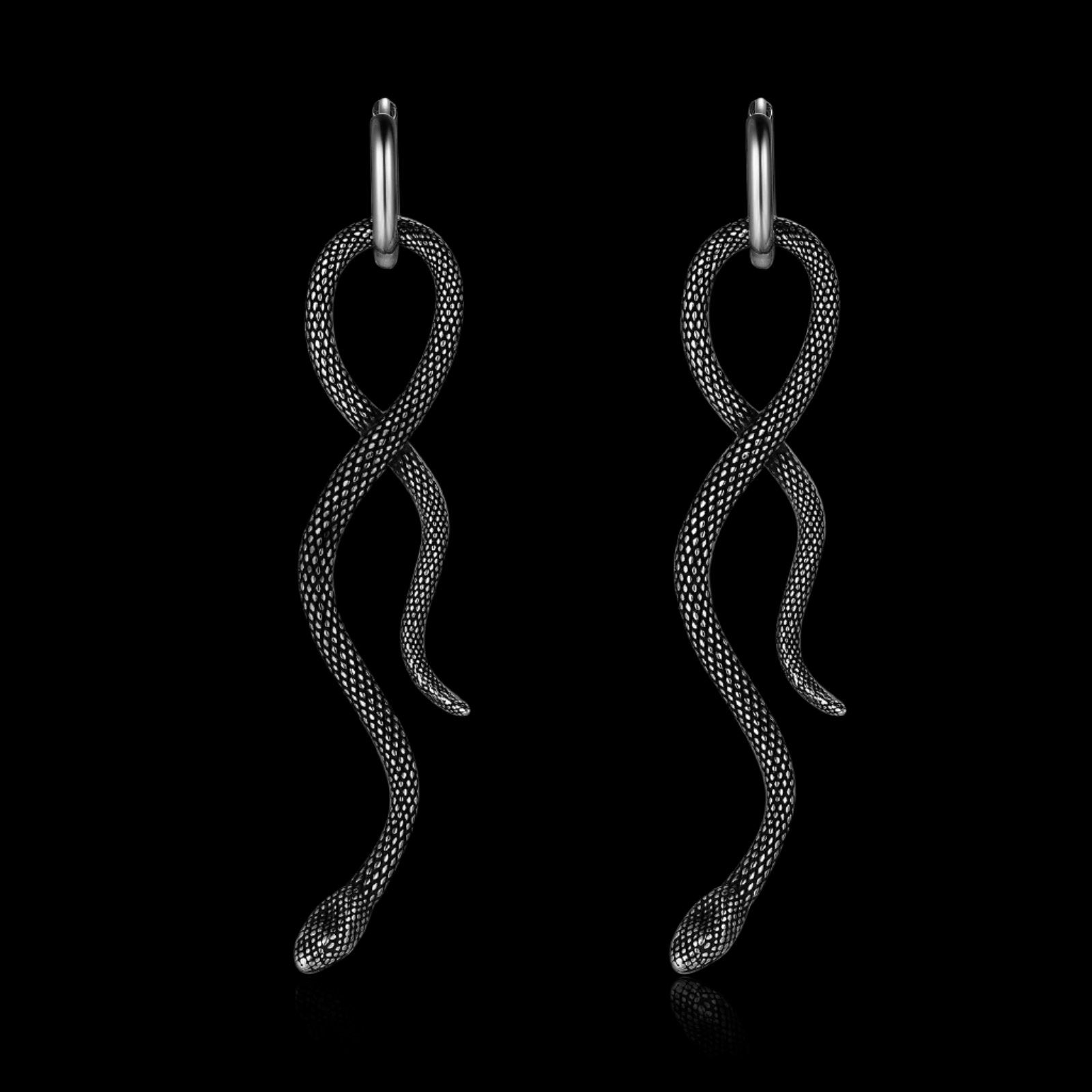ETERNAL SLITHER EARRINGS.