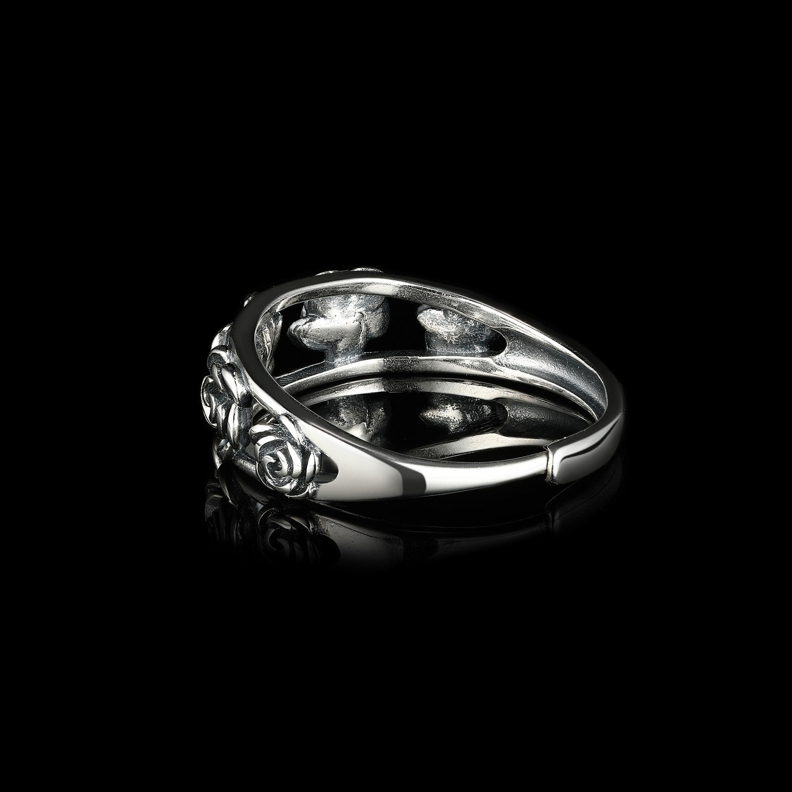 GRAVEFLOWERS. - 925 STERLING SILVER