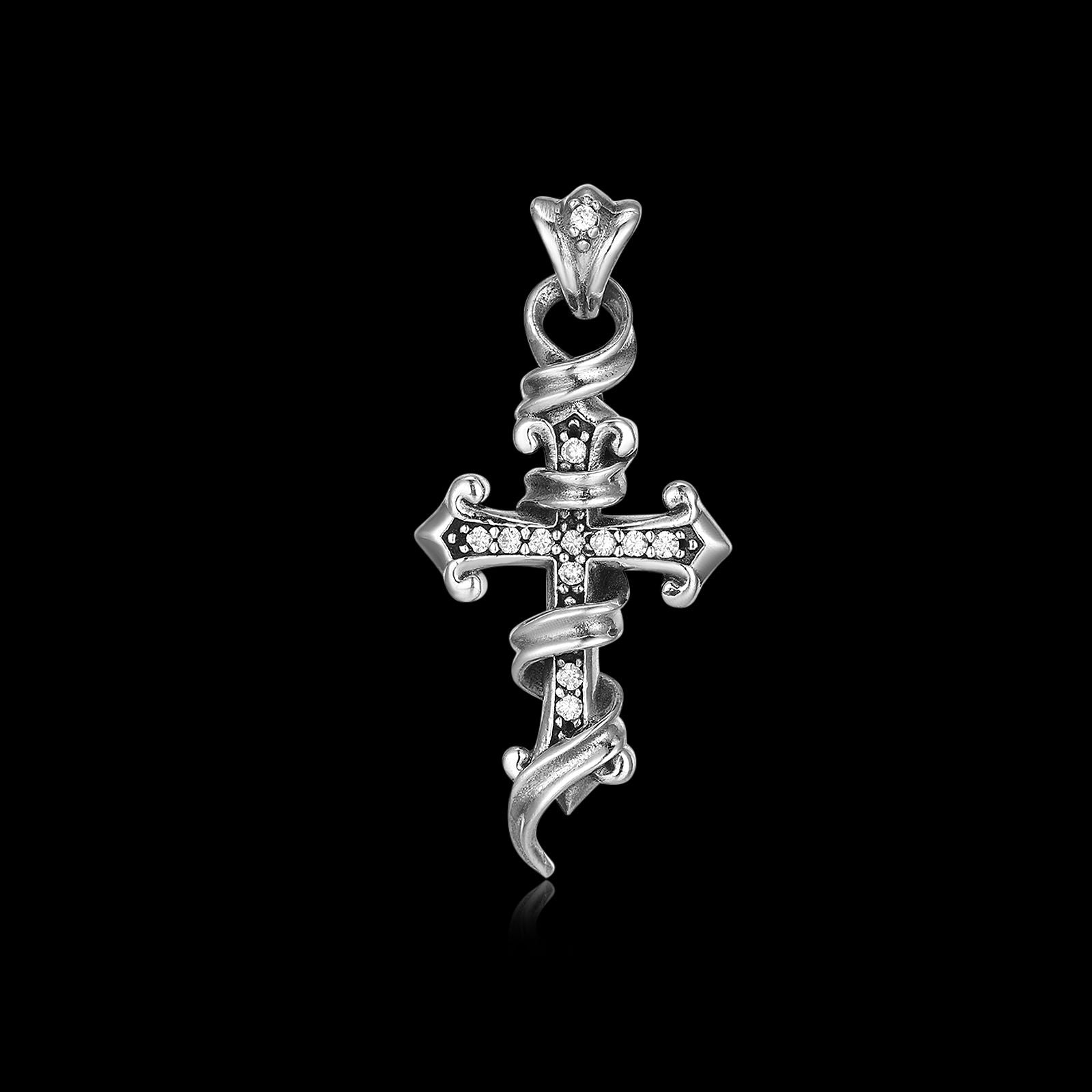 SACRED STRANGLE. - 925 STERLING SILVER