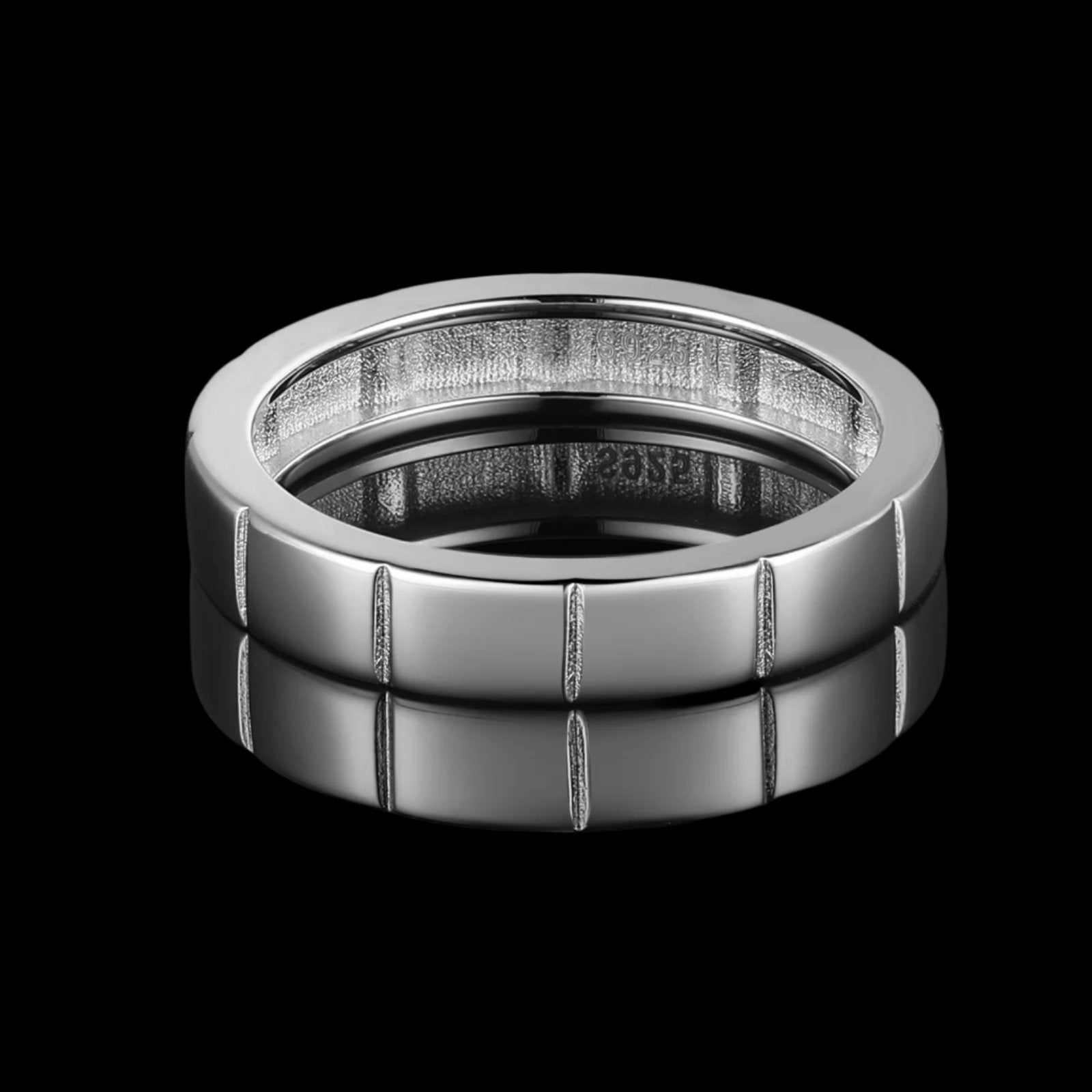 THE STACKER RING. - 925 STERLING SILVER