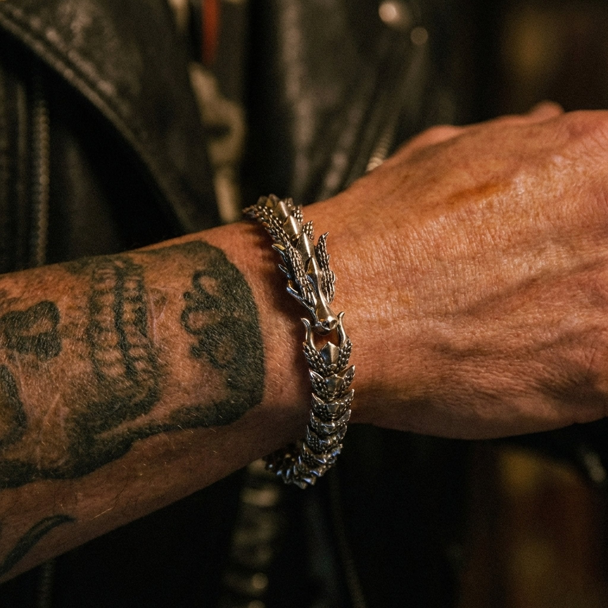 DRAGONBITE - 925 STERLING SILVER