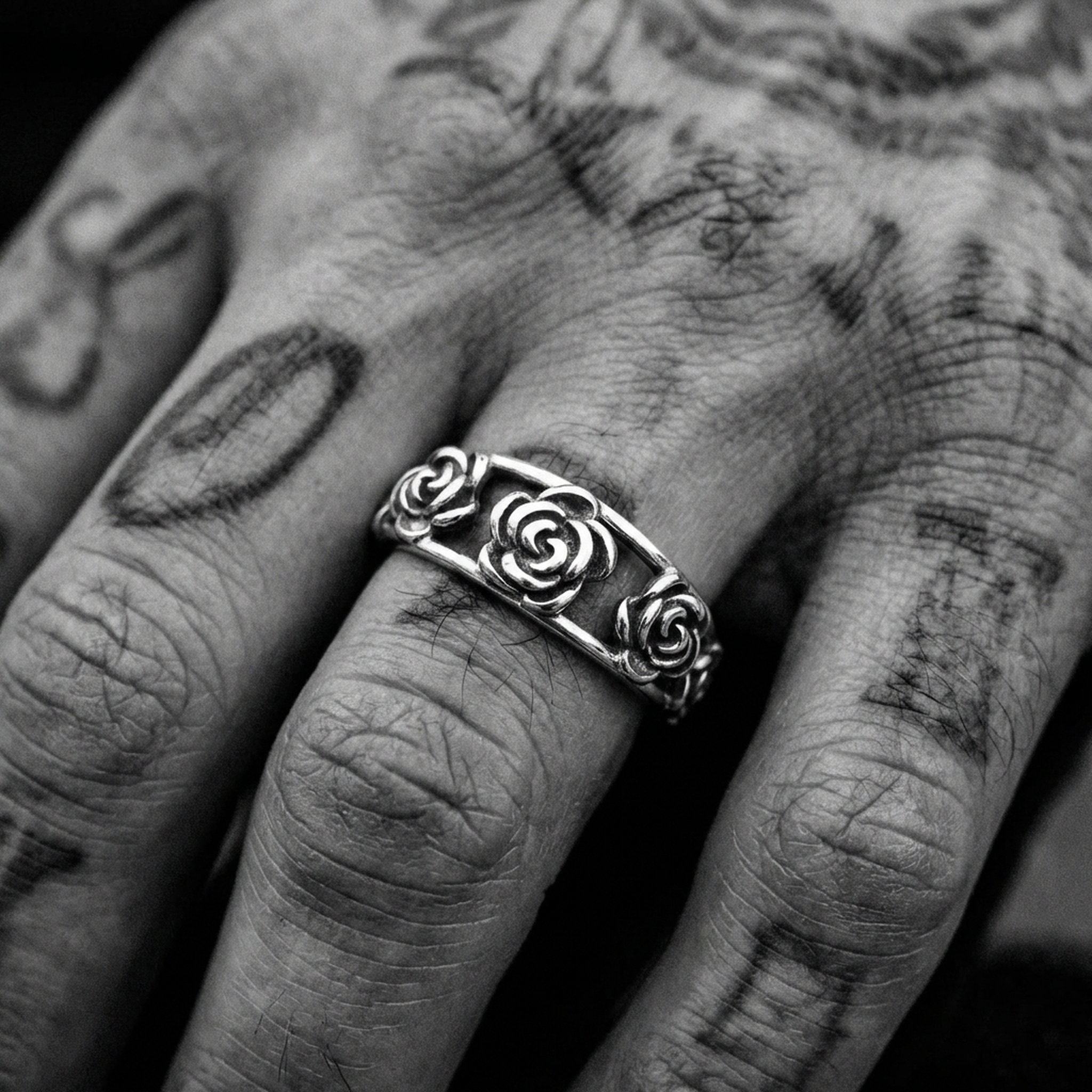 GRAVEFLOWERS. - 925 SILBER