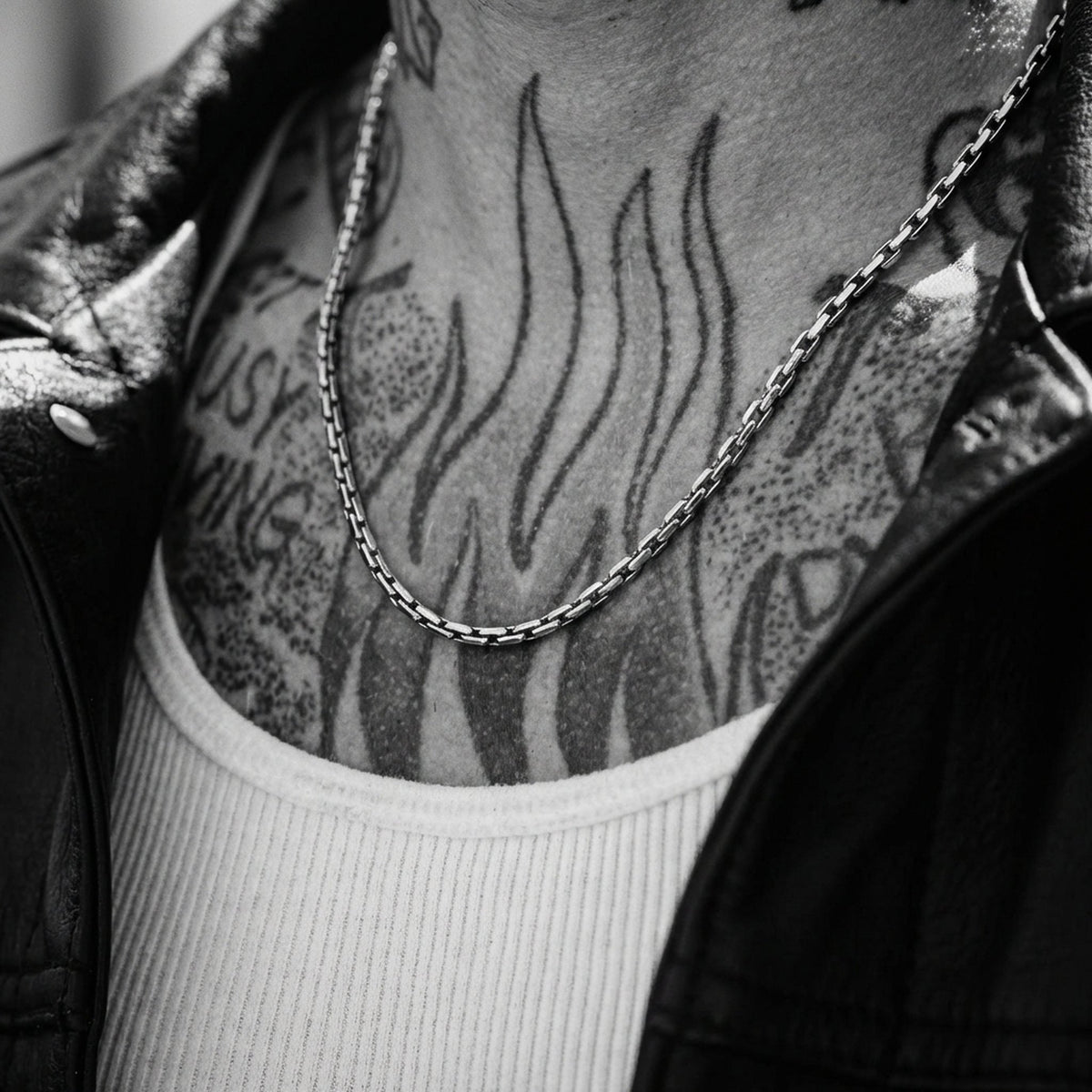 OUTLAW LINK. - 925 STERLING SILVER