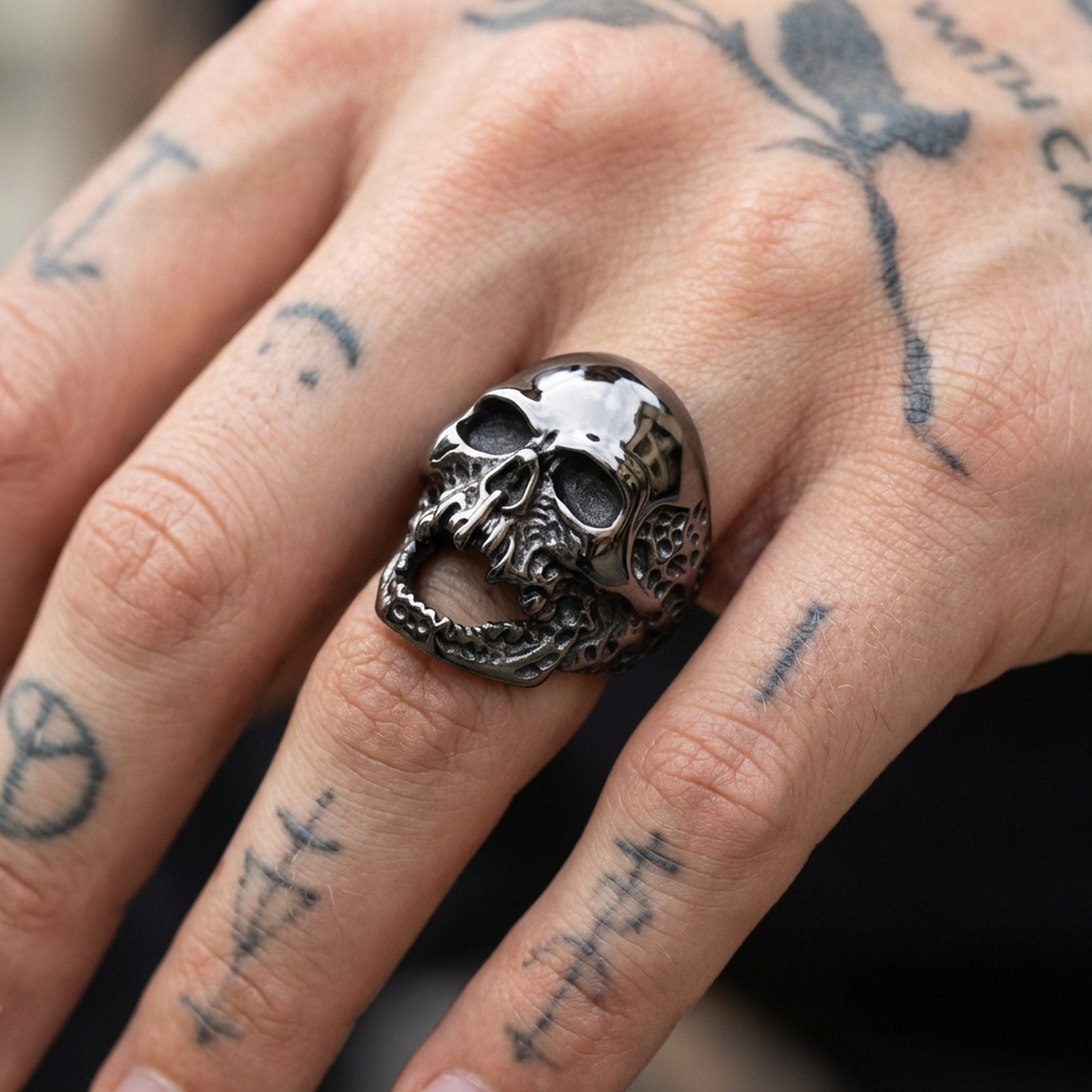 RIDE TILL DEATH. - BLACK