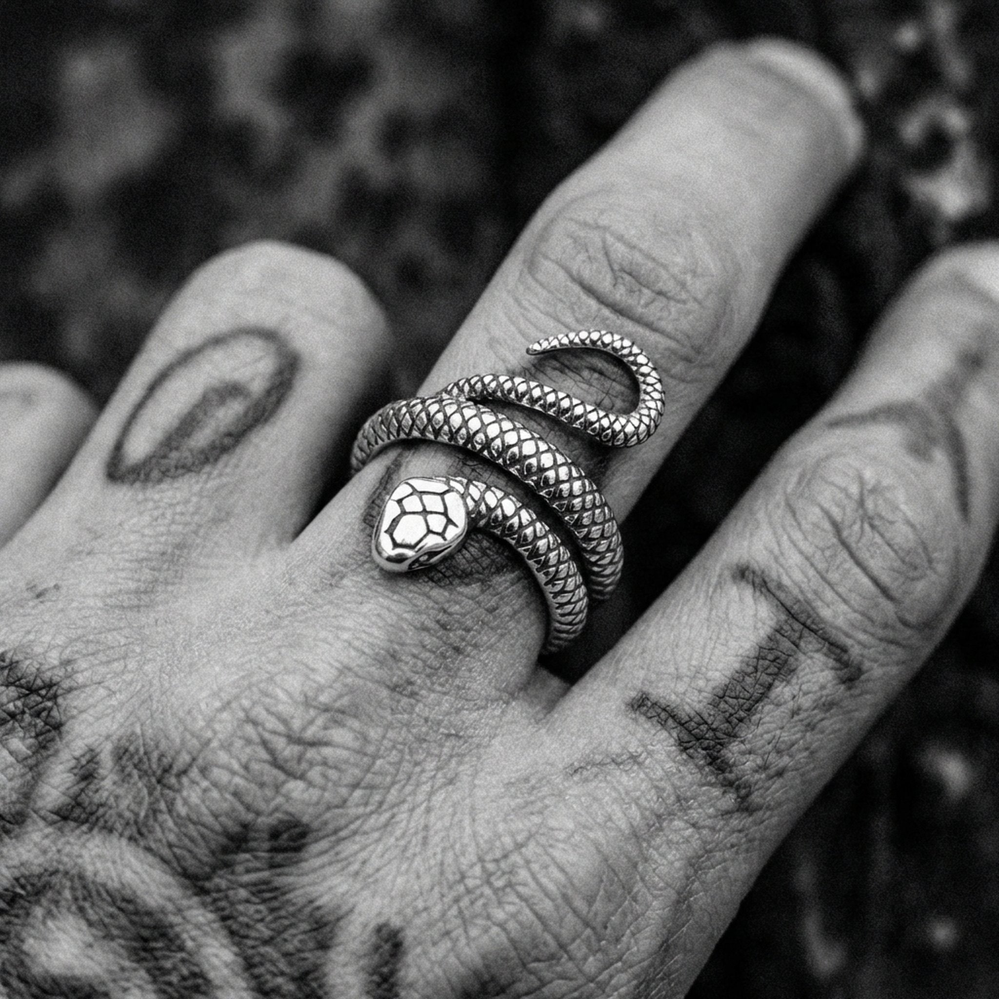 SERPENT. - 925er STERLINGSILBER