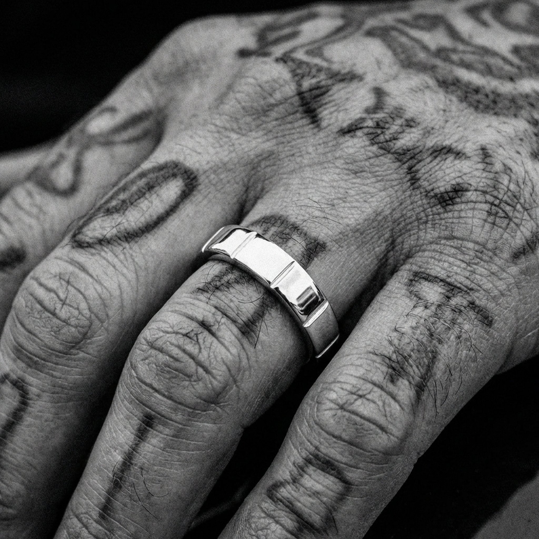 THE STACKER RING. - 925 SILBER