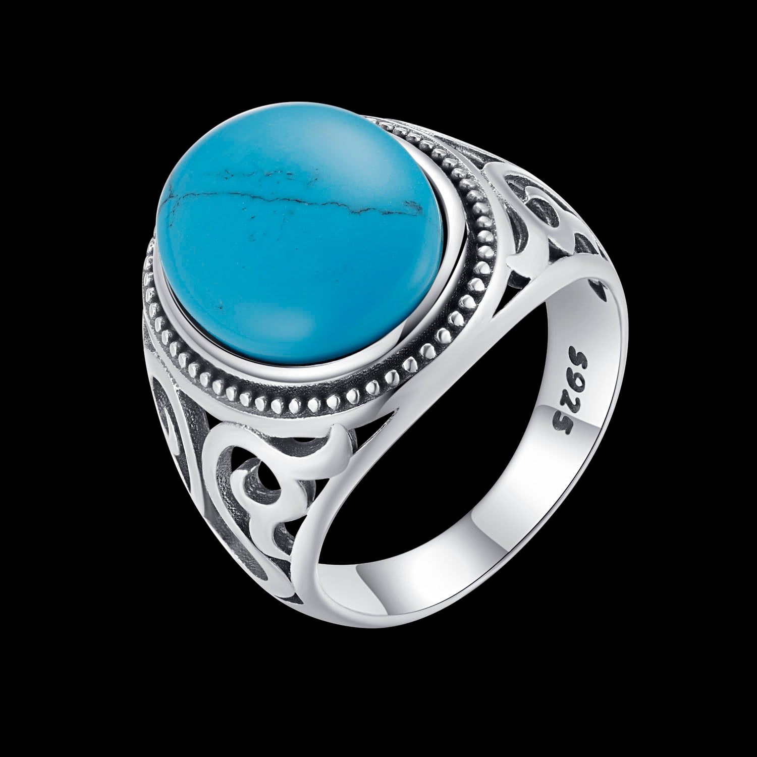 BLUE EYES. - 925 STERLING SILVER