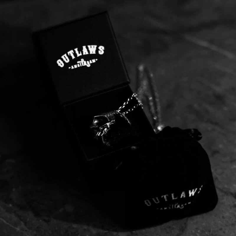 BROKEN SKULL - NECKLACE - Outlaws Amsterdam
