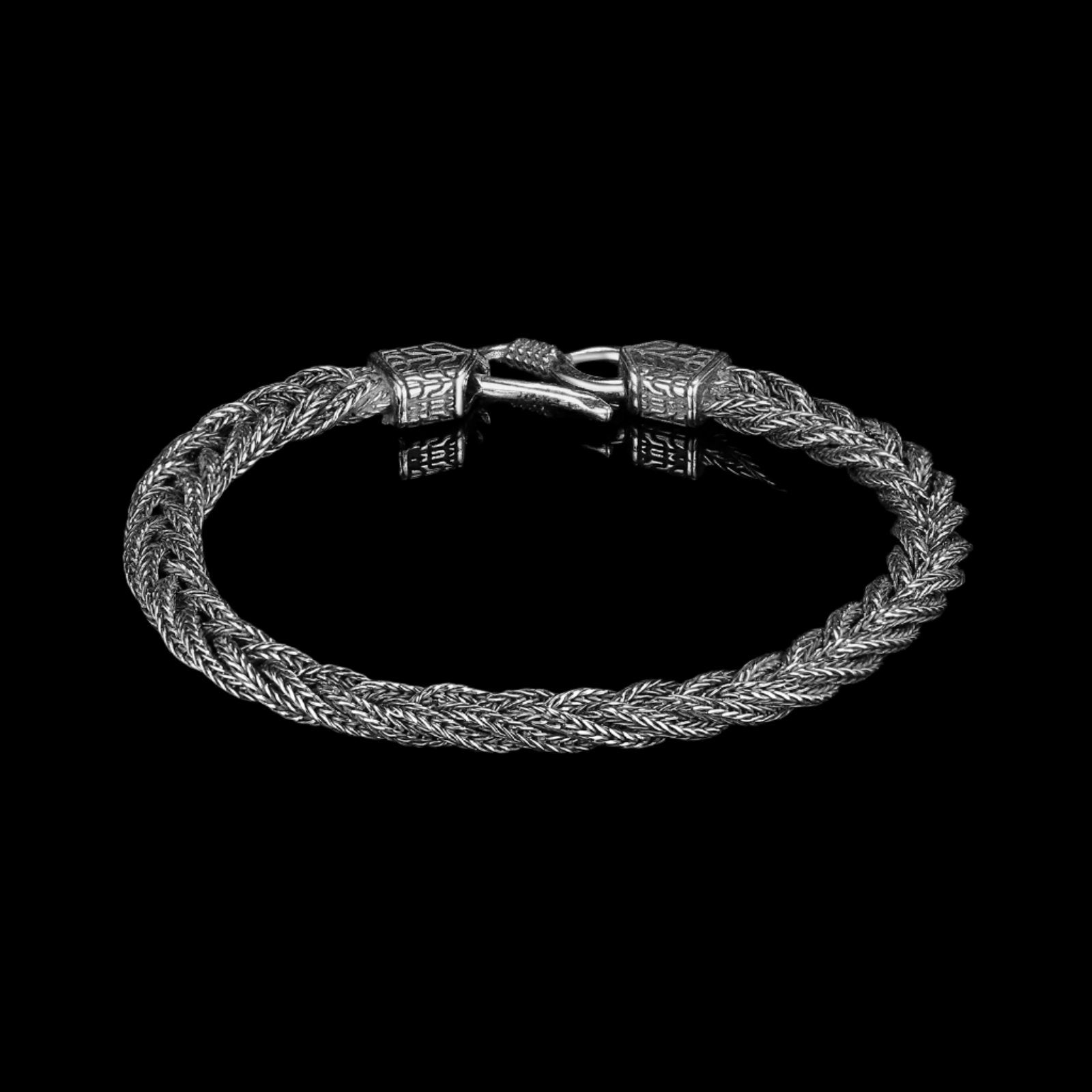 WOVEN VIKINGS. - 925 STERLING SILVER