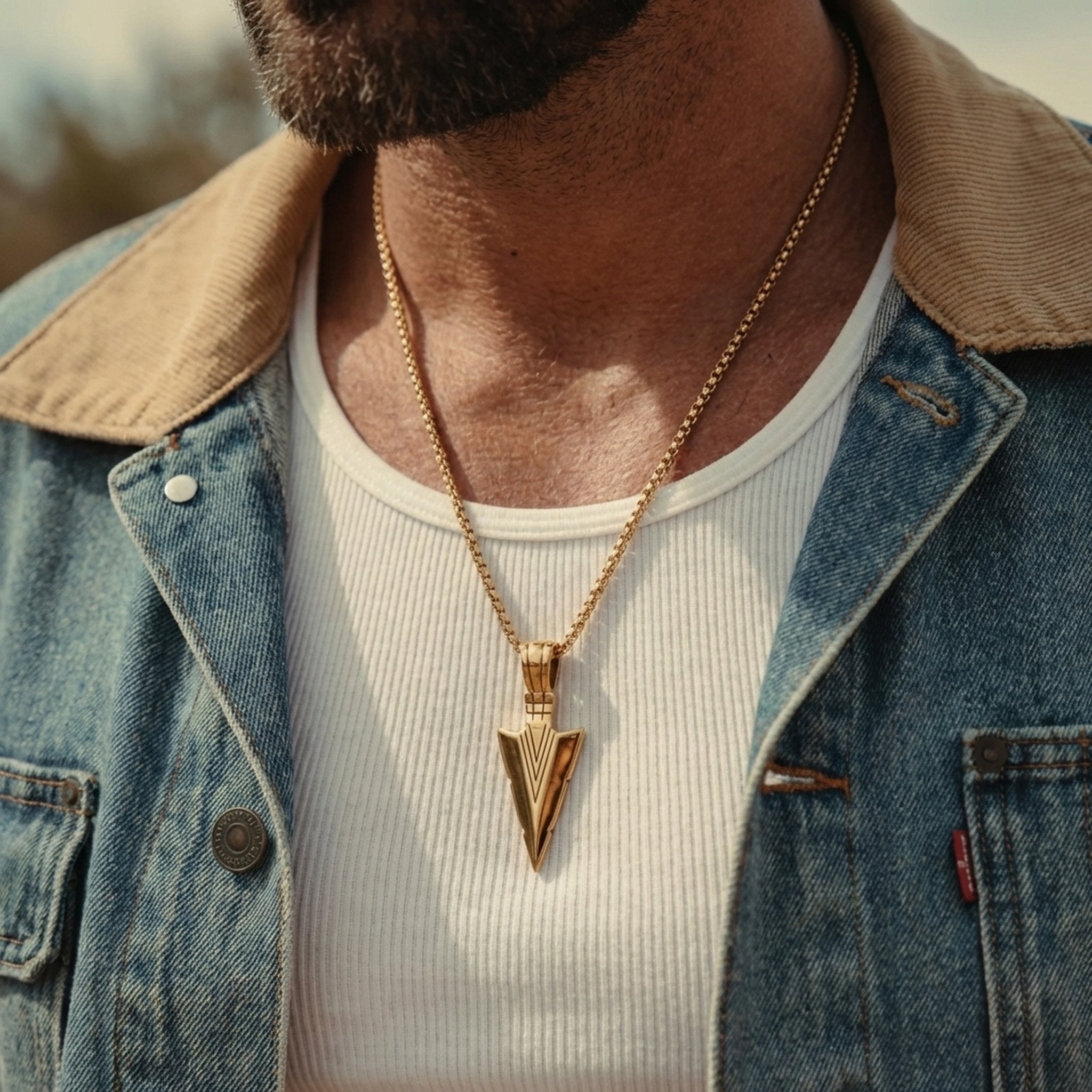 ARROW. - GOLD