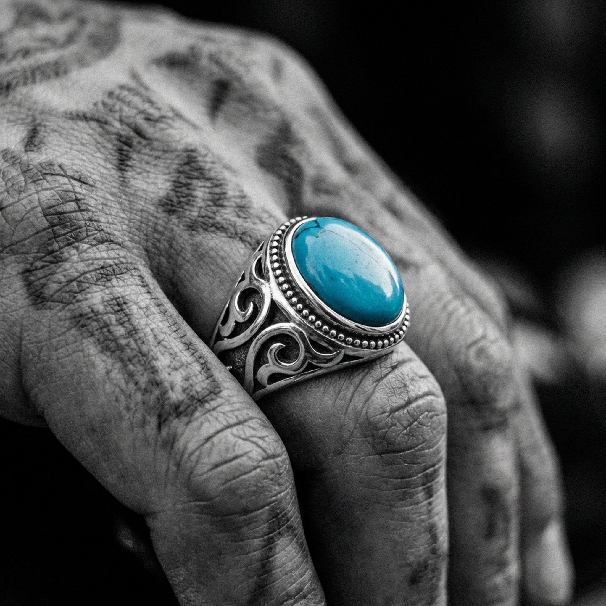 BLUE EYES. - 925 STERLING SILVER