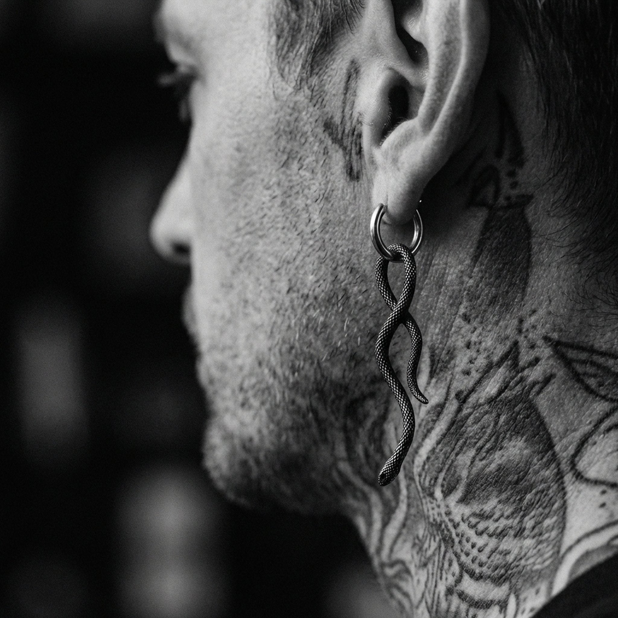 ETERNAL SLITHER EARRINGS.