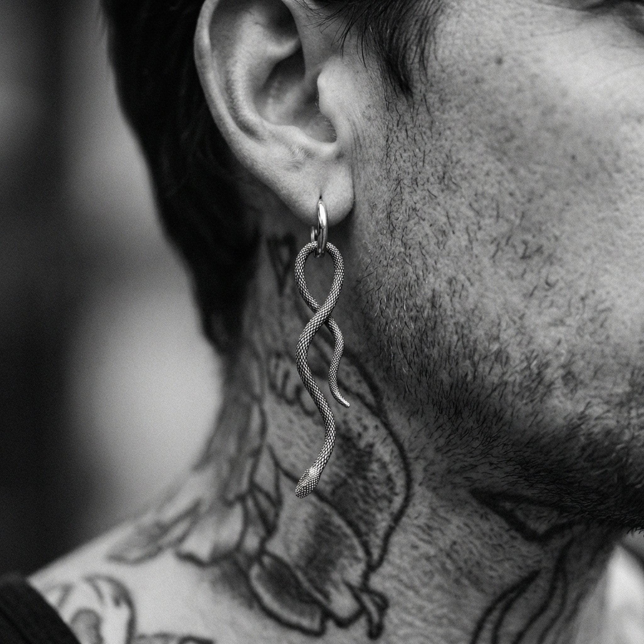 ETERNAL SLITHER EARRINGS.
