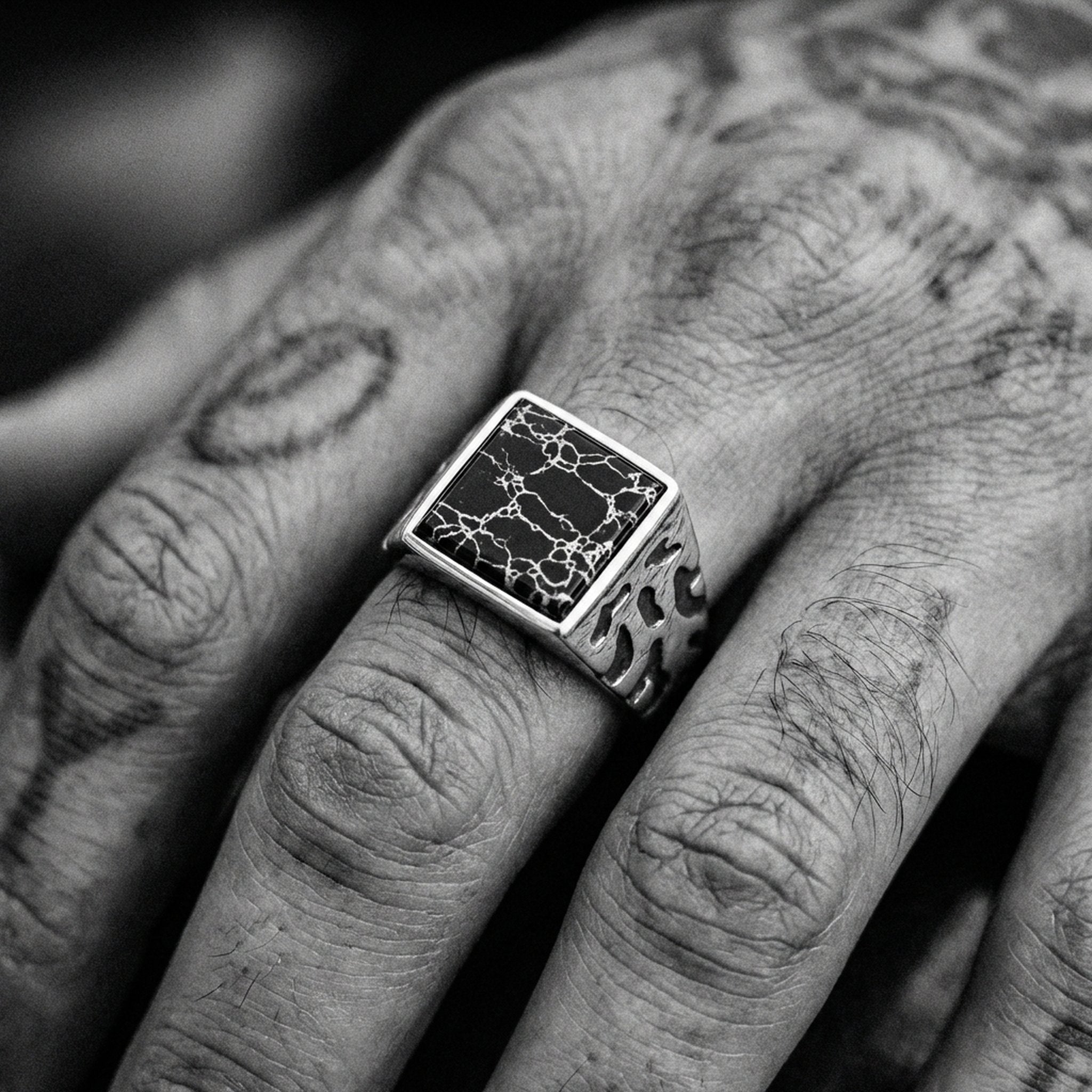 SCRATCHED. - 925 SILBER