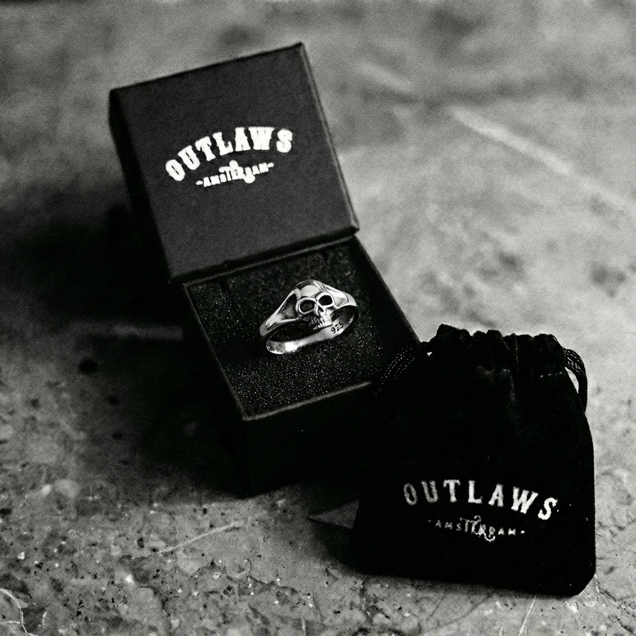 SKULLY. - 925 STERLING SILVER