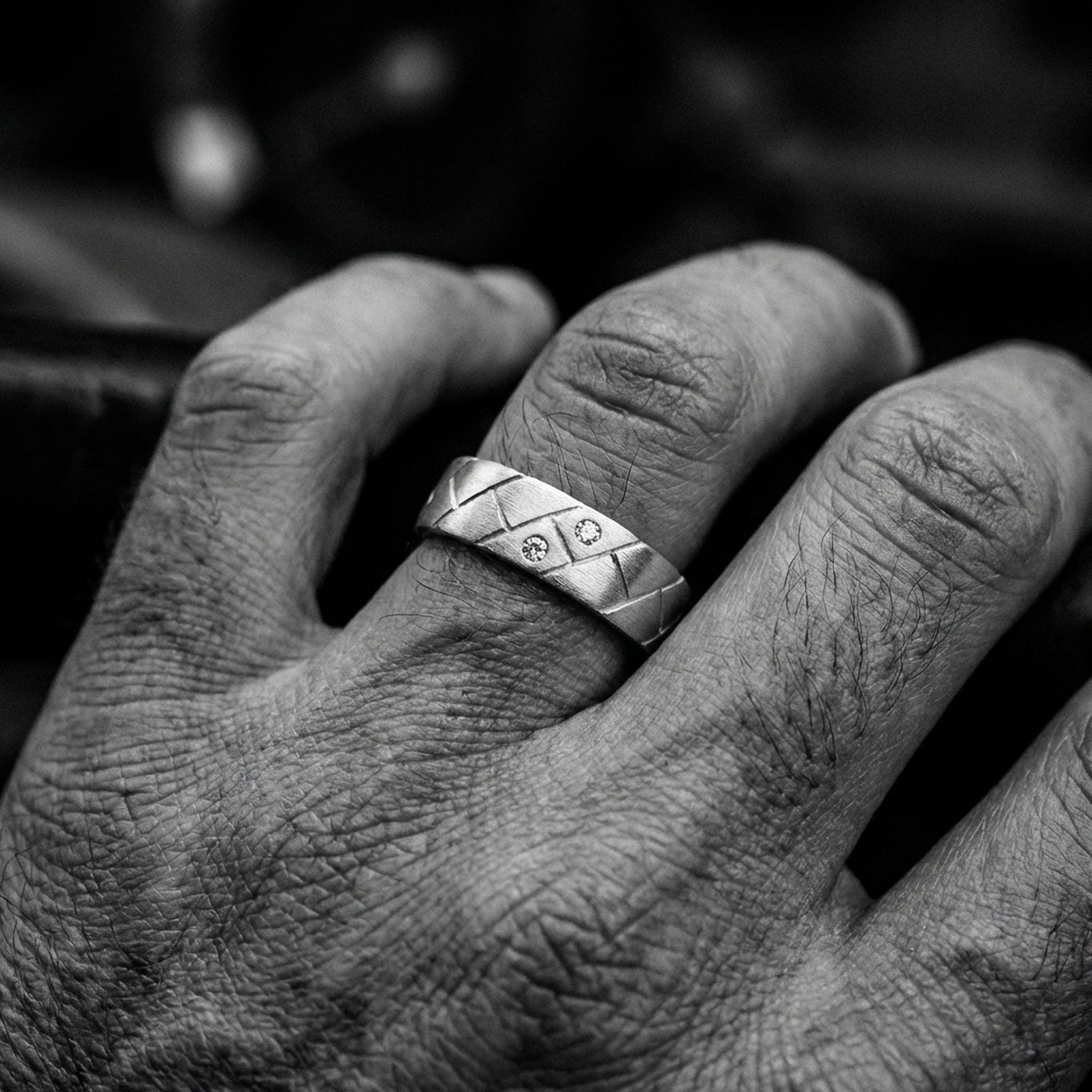 THE EXPLORER RING. - 925 SILBER