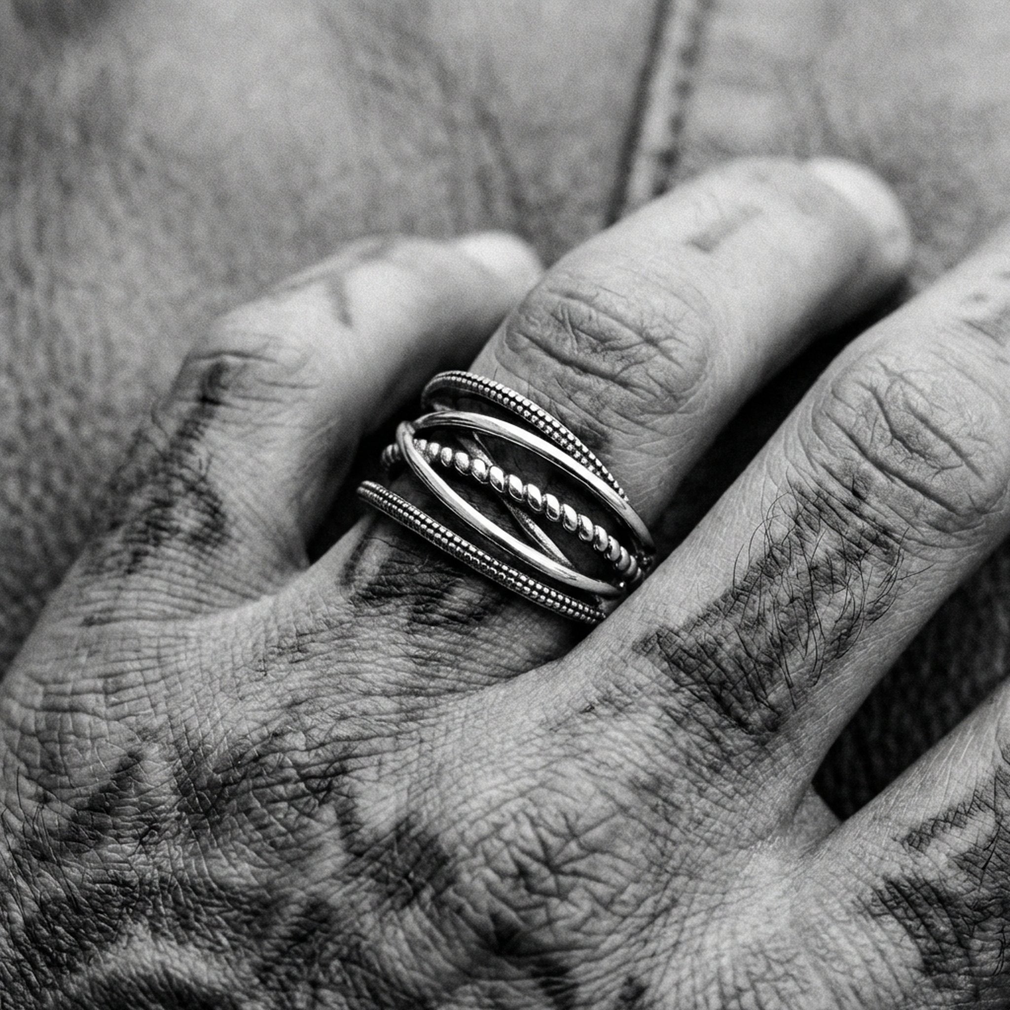 TWISTED PATH. - 925ER STERLINGSILBER