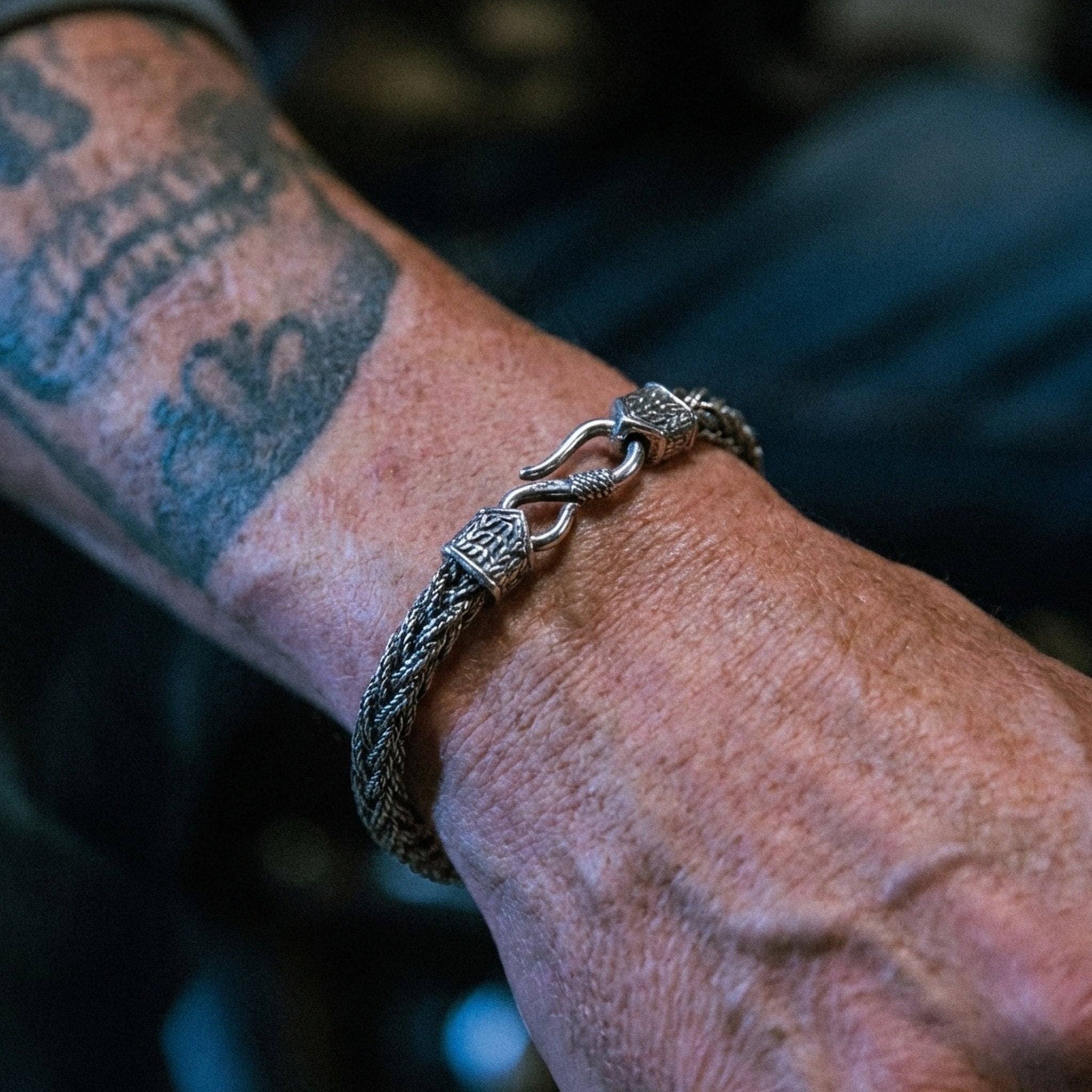 WOVEN VIKINGS. - 925 STERLING SILVER