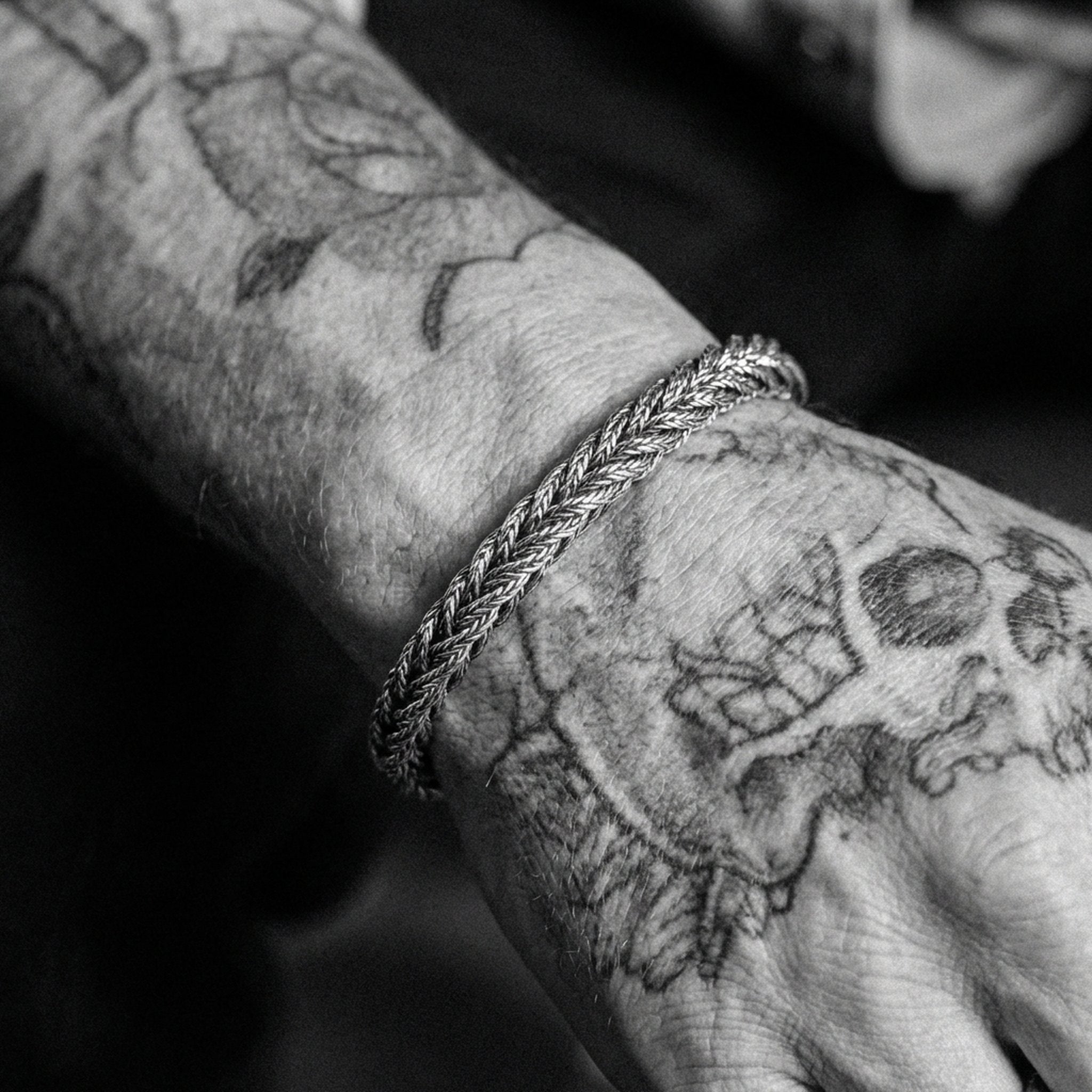 WOVEN VIKINGS. - 925 STERLING SILVER