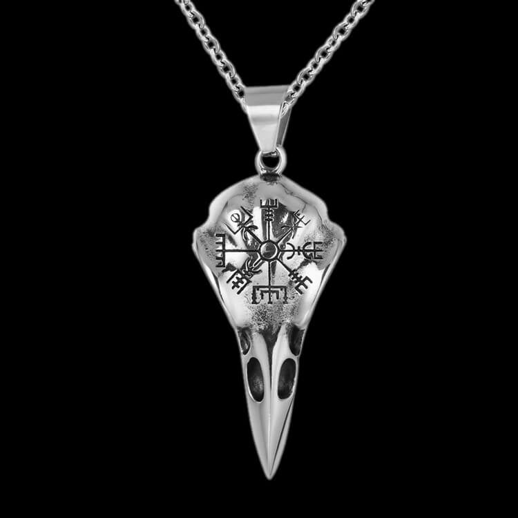 THE EAGLE SKULL. - NECKLACE - Outlaws Amsterdam